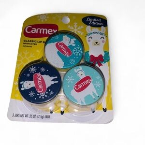 Carmex Limited Edition Holiday Llama Lip Balm Set